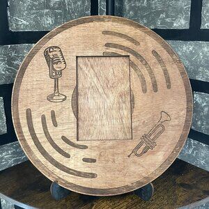 Vinyl Record Wood Picture Frame 4x6 Picture Frame